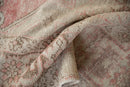 7.5x12 Vintage Distressed Oushak Carpet
