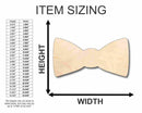 Unfinished Wood Bow Tie Shape - Groomsmen - Craft - up to 46" DIY