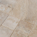 Mina Rustic Antique Pattern Brushed, Chiseled, and Partially Filled - Full Truckload angle closeup view