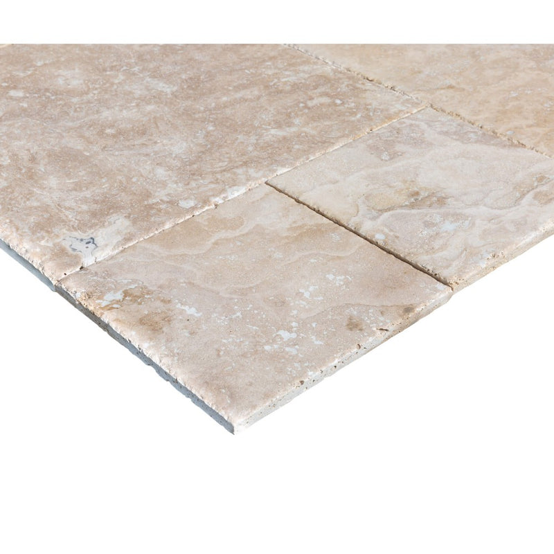 Mina Rustic Antique Pattern Brushed, Chiseled, and Partially Filled - Full Truckload profile view