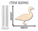 Unfinished Wood Canadian Goose Shape - Animal - Wildlife - Craft - up to 46" DIY