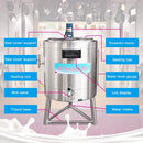 Heavy-Duty Stainless Steel Commercial Milk And Ice Cream Mix Pasteurizer Machine [Without Plug] (SAK81320)