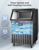 100LBS/200LBS/265LBS  Freestanding Commercial Ice Maker Z5845A