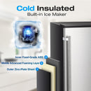 100LBS/200LBS/265LBS  Freestanding Commercial Ice Maker Z5845A