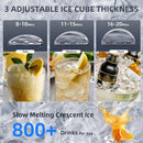 100LBS/200LBS/265LBS  Freestanding Commercial Ice Maker Z5845A