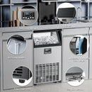 100LBS/200LBS/265LBS  Freestanding Commercial Ice Maker Z5845A