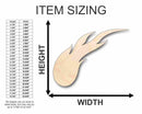 Unfinished Wood Comet Shape - Space - Craft - up to 46" DIY