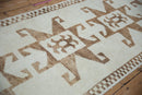 3x12 Vintage Distressed Kurd Rug Runner