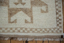 3x12 Vintage Distressed Kurd Rug Runner