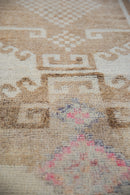 RESERVED 3.5x11 Vintage Distressed Kurd Rug Runner