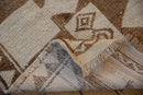 3.5x11.5 Vintage Distressed Kurd Rug Runner