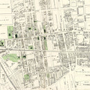 Vintage Map of Jamaica Queens, New York 1873