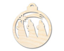 Unfinished Wood Bethlehem Nativity Ornament Shape - Christmas - Craft - up to 46" DIY