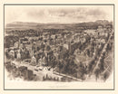 Vintage Map of Yale University, 1906