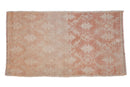 2.5x4.5 Vintage Distressed Oushak Rug