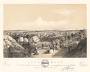 Vintage Map of Lynn, Massachusetts 1856