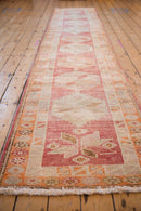 2.5x12 Vintage Distressed Kurd Rug Runner
