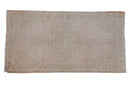 3x6 Vintage Distressed Oushak Rug Runner