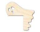 Unfinished Wood Ghost Corner Shape | Halloween | Craft Cutout | up to 46" DIY