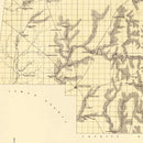Vintage Map of Marion County, Alabama 1878