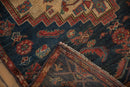 3.5x4.5 Vintage Fine Fragment Borchalou Square Rug