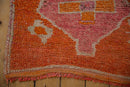 3x9.5 Vintage Distressed Kurd Rug Runner
