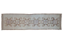 3x11.5 Vintage Distressed Kurd Rug Runner