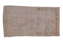 3x5.5 Vintage Distressed Oushak Rug