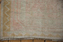 3.5x9.5 Vintage Distressed Oushak Rug Runner