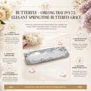 Butterfly - Oblong Tray 19 x 7.5
