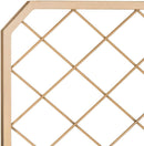 Queen Antique Gold Stitch Headboard for Stylish Bedrooms