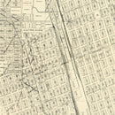 Vintage Map of North Yakima, Washington 1908