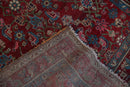 4x5.5 Vintage Kurdish Hamadan Rug