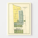 Vintage Map of Farmington, Washington 1910