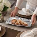 Fleur-De-Lis Bread Tray 6x12