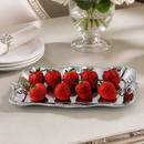 Fleur-De-Lis Bread Tray 6x12