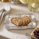 Fleur-De-Lis Bread Tray 6x12
