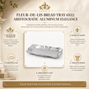 Fleur-De-Lis Bread Tray 6x12