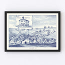 Vintage Map of Pullman, Washington 1889