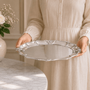 Fleur-De-Lis Oval Platter