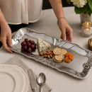 Fleur-De-Lis Oblong Tray