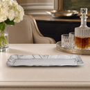 Fleur-De-Lis Oblong Tray