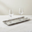 Fleur-De-Lis Oblong Tray
