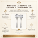 Fleur-De-Lis Serving Set
