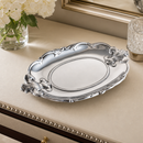 Fleur-De-Lis Oval Tray
