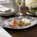 Fleur-De-Lis Oval Tray