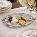 Fleur-De-Lis Oval Tray