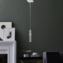 Rectangular Crystal Pendant // 1 Light