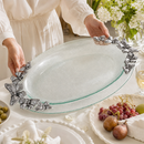 Butterfly Glass Platter