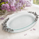 Butterfly Glass Platter